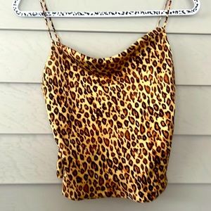 ZARA spaghetti straps top